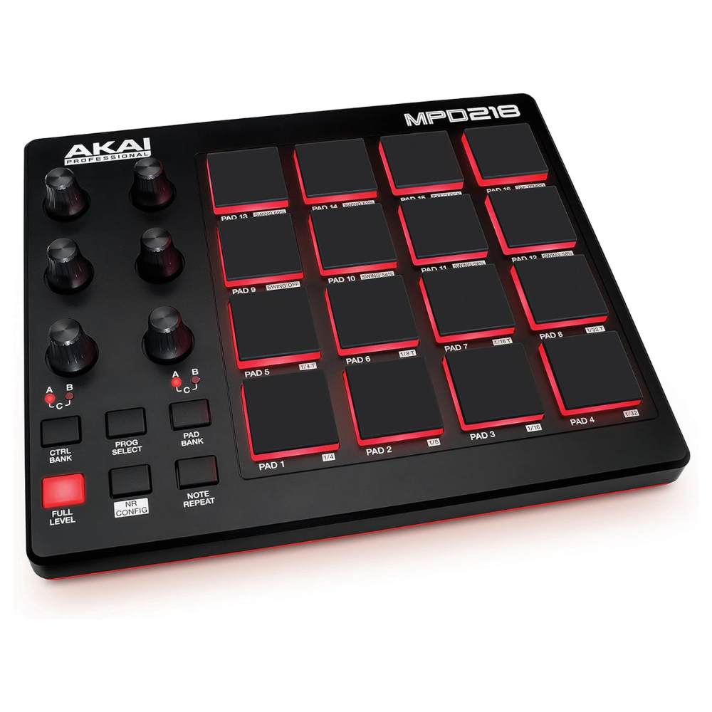 Untitled design - 2026-04-12T021724.806 MPD218 - USB MIDI Controller with 16 MPC Drum Pads - Image 1