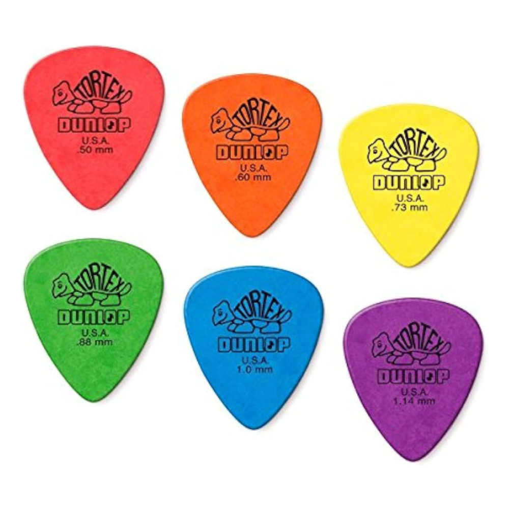 Untitled design - 2026-04-12T033144.567 Dunlop Tortex Standard Picks Sample Variety Mix Pack - Image 1