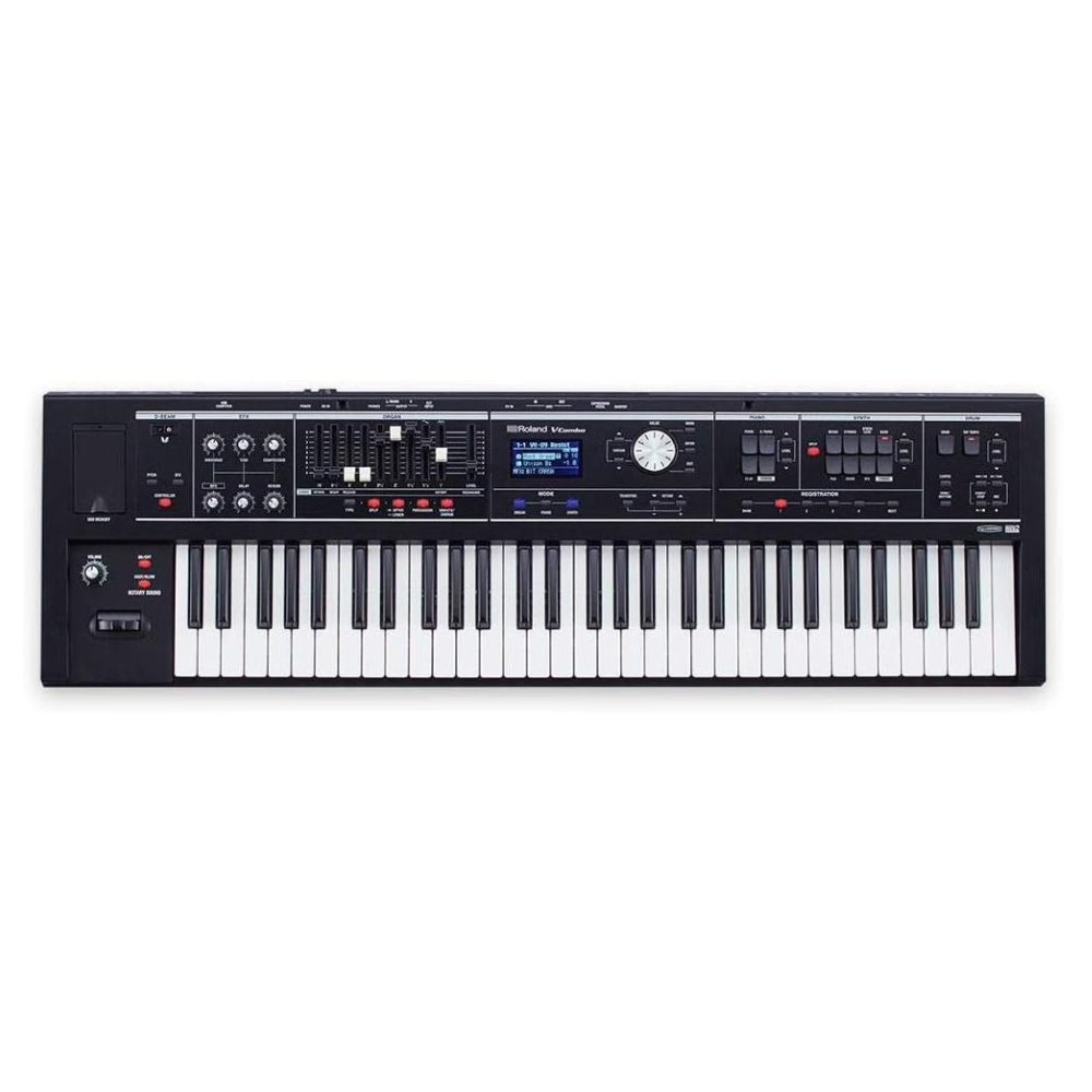 Untitled design - 2026-04-12T044019.657 Roland VR-09-B 'V-Combo' | Travel-Ready 61-Note Keyboard - Image 1
