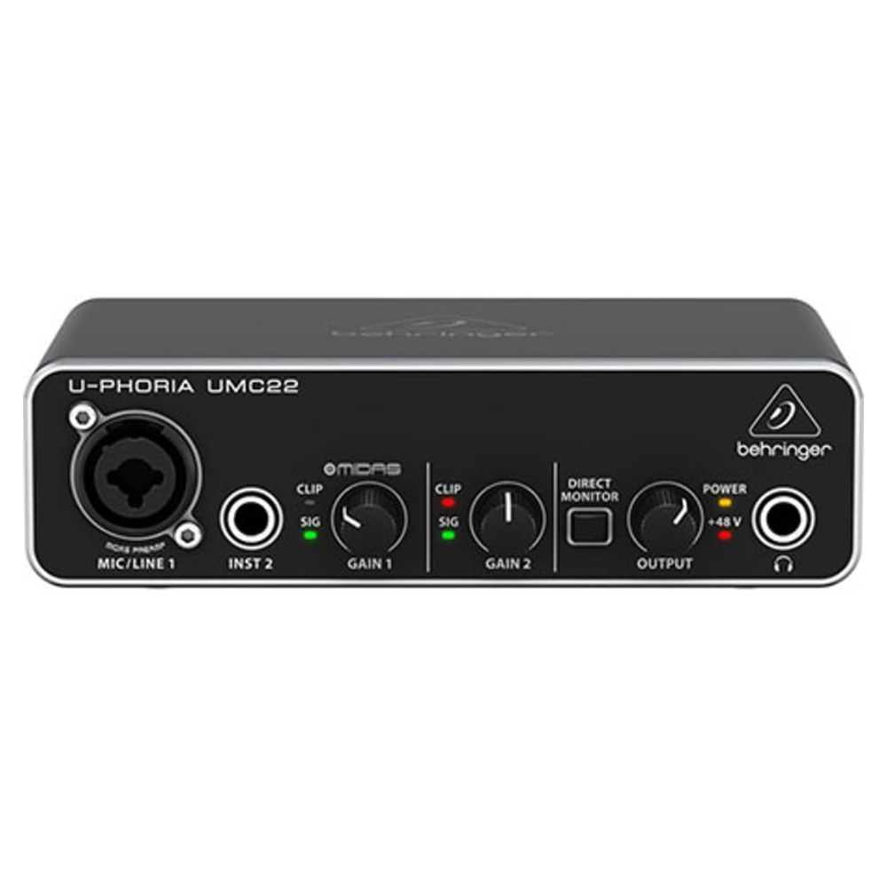 Untitled design - 2026-04-12T061912.744 UMC22 Audiophile 2x2, 48 kHz USB Audio Interface - Image 1