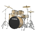 Rydeen 5-Piece Drum Set With 22" Bass Drum